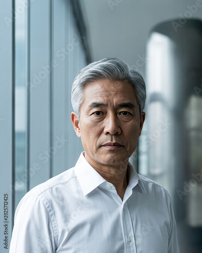 중년 남성 인물 사진