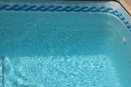 Cuadro en lienzo Entretien piscine