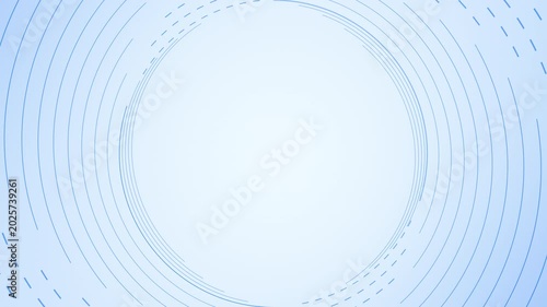 Minimal white technology background with blue circular orbit lines, clean abstract geometric pattern for business, data, interface visuals, seamless 4K 60fps loop.