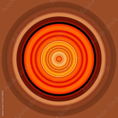 Radiant Circular Abstract Energy Pattern Background