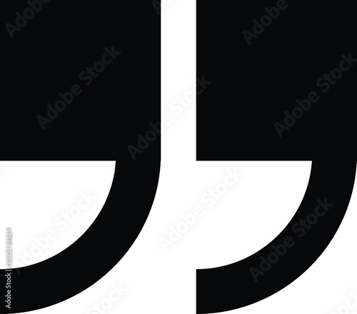Foto Quotation marks sign