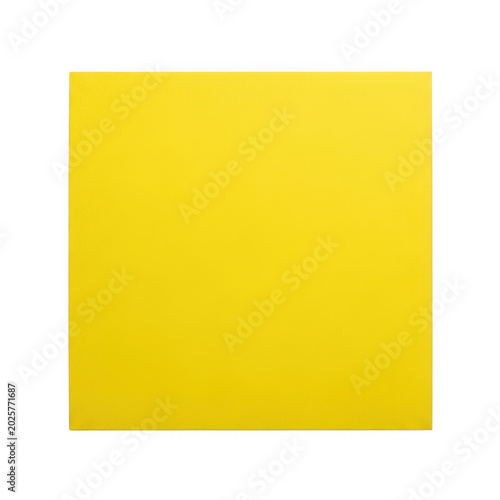 Solid bright yellow square vector shape