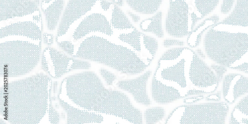 Foto Blue and white water ripples light surface overlay background