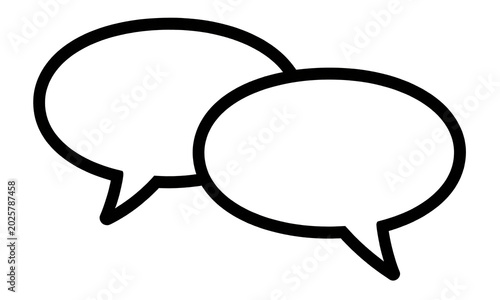 distressed illustration pair large bold speech bubbles classic comic book format rendered detailed black