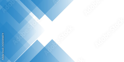 Bild auf Leinwand Abstract blue background with lines features a futuristic 3d geometric pattern of cubes and blocks for a digital technology business wallpaper design template