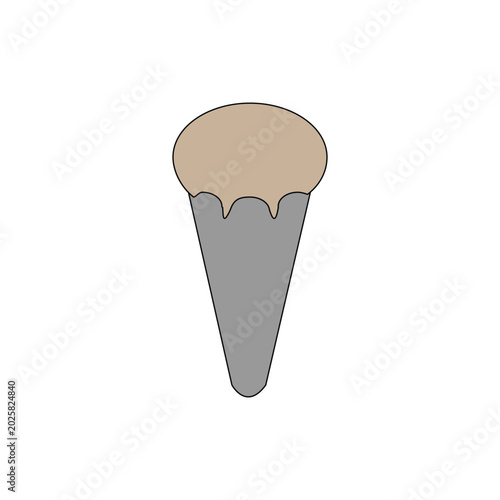 icon vector stock ice cream template design trendy