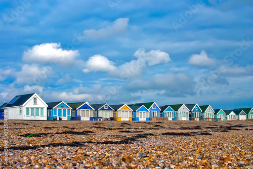 Beach Huts Hengistbury Head Dorset