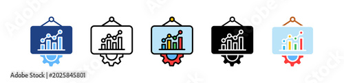 Fotografie Business Strategy multiple icon