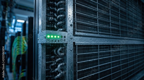 Energy Efficient Cooling System in Sustainable Hyperscale Data Center Facility