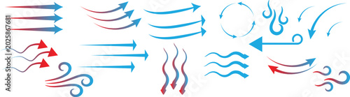 Foto Go to Page
|123Next
Air Circulation Arrows – Motion, Strength, and Ventilation Signs