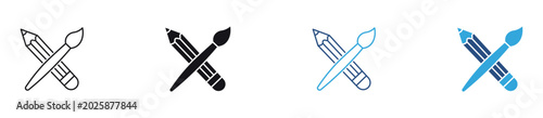 Foto Design Tools Icon Set
