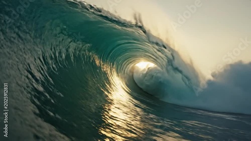 Dynamic Wave Surfing Collage