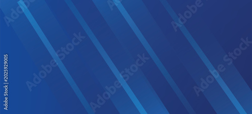 Foto Abstract blue background with glowing geometric lines