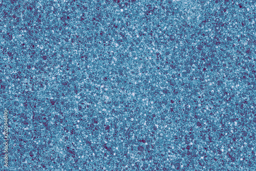 abstract blue backdrop: macro photo of porous structure
