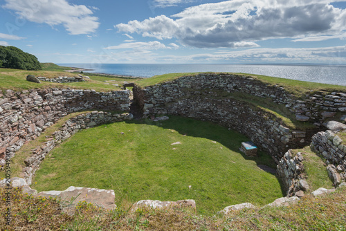 Neolithic site of Carn Liath Broch.