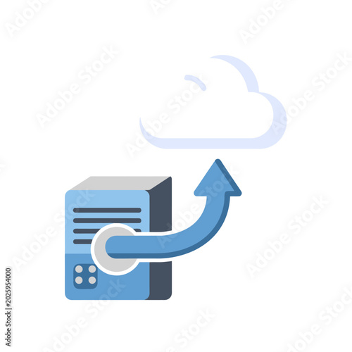 Cloud Server Data Storage Technology.