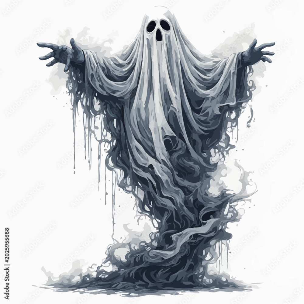 Fototapeta premium Abstract Ghost Design Very Cool