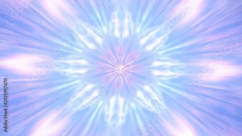 Sacred geometry light bloom abstract kaleidoscope mandala glowing background for digital marketing and social media branding