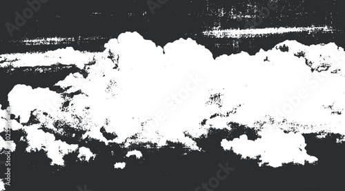 Photos Contrast black and white grunge cloud texture