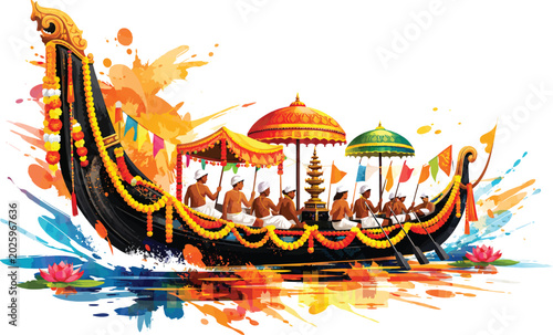 Rhythm Across the Waters — Spirit of Onam Boat Celebration