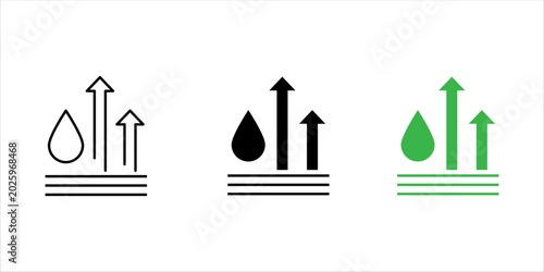Foto Black solid icon set