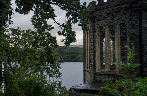 St. Conan's Kirk detail. Loch Awe Scotland
