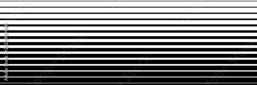 Foto Minimalistic set with black line thickness on halftone white background