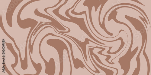 Bild auf Leinwand Abstract background pattern with mocha coffee waves