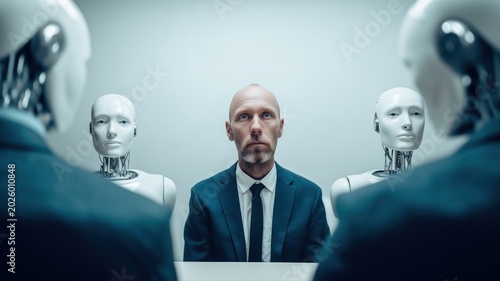 Human Robot Collaboration with AI Agent and AGI