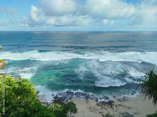 waves on the sea