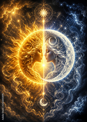 Mystical energy that combines sun and moon