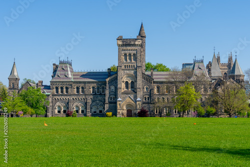 Canvas Print University College building located at the University of Toronto's St