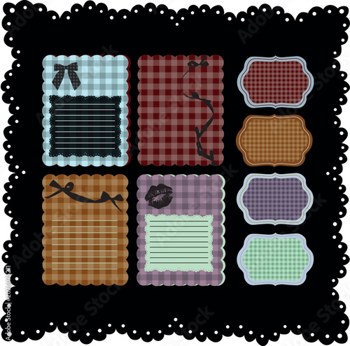 Patchwork Labels and Quilt Tags Set