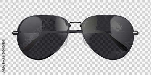 Φωτογραφία aviator sunglasses isolated on transparent background