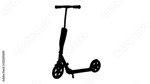 Pink Scooter