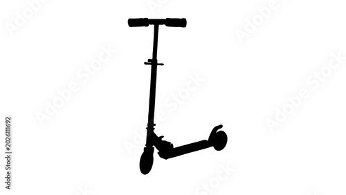 Red Scooter