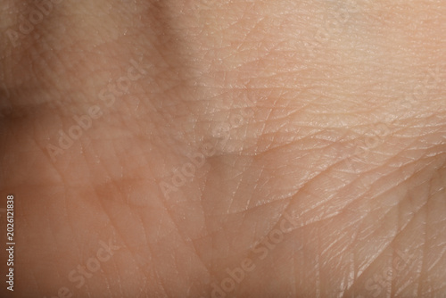 Foto Texture of normal skin as background, closeup