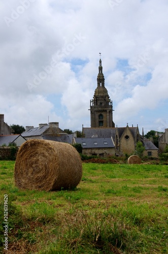 Rural scene in Brittany in France, Europe