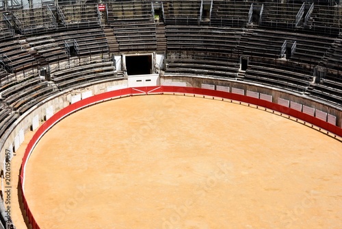 Les arènes de Nîmes (Gard)
