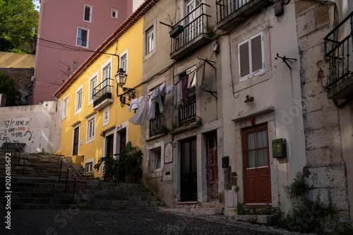 Laundry Hanging in the Streets