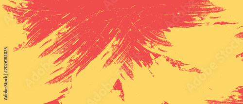Abstarct Grunge Brush Background. Vibrant abstract design with red brushstrokes.