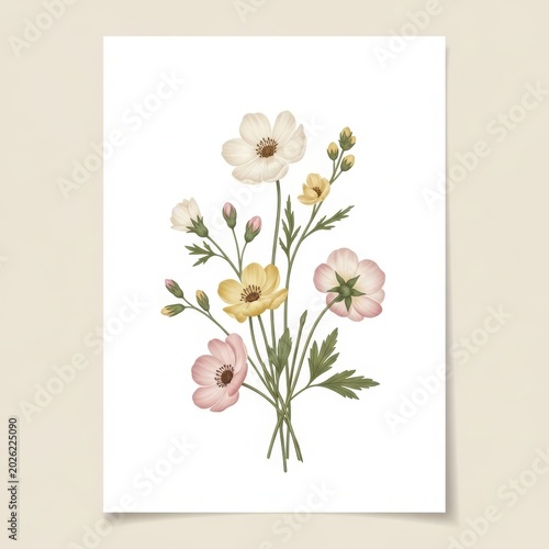 Spring Bloom Background Design