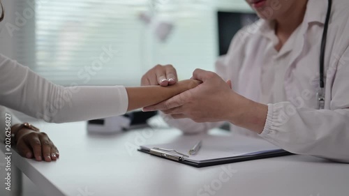 Medical Consultation with Patient for Health Care Checkup and Diagnosis