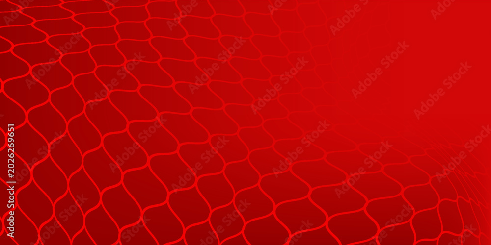 Foto Elegant Red geometric pattern with rhombus mesh