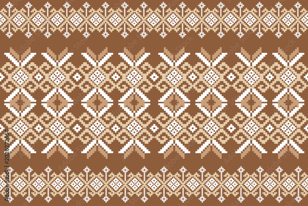 Fotografija Seamless geometric ethnic pattern vector