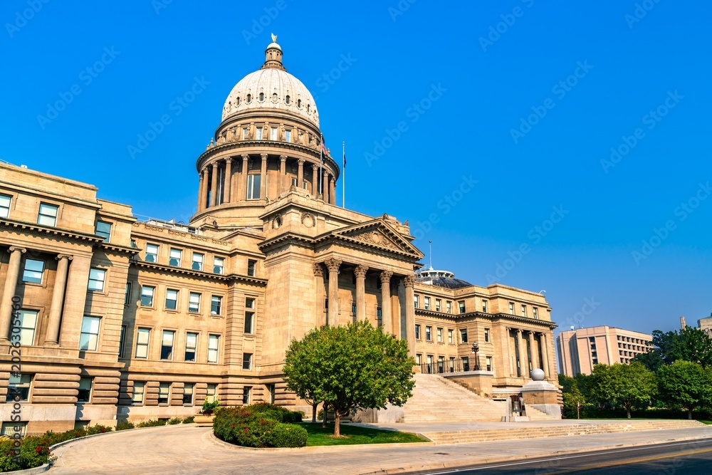 Obraz premium Idaho State Capitol Building in Boise, Northwestern United States
