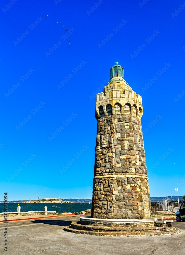 Fototapeta premium Marina District Lighthouse in San Francisco - California, United States