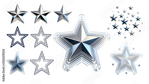 Patriotic Fireworks Overlay Bundle Collection PNG