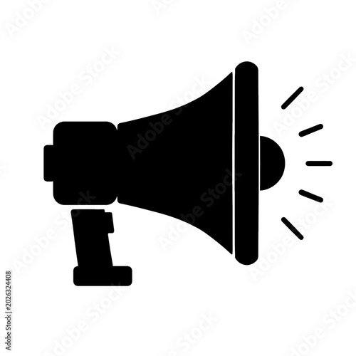 vector loudspeaker icon