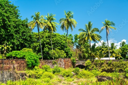 Valokuva Ruins of an old penal colony at Royale Island, one of Salvation Islands in Frenc